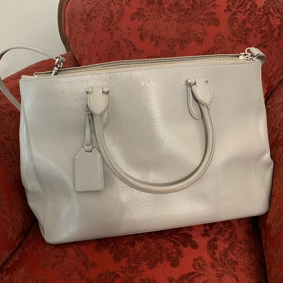 Ralph Lauren Newburyport satchel - Picture 1 of 7